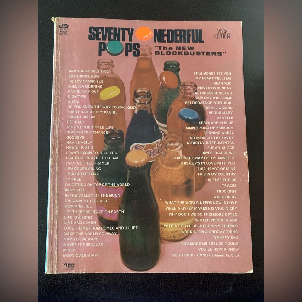 Seventy One-derful Pops - The New Blockbusters - Music Song Book - Hansen No. 58